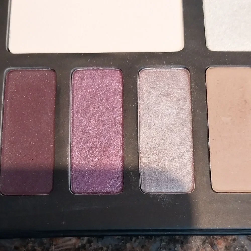 Kat Von D Purple and Pink Butterfly Decorative Box of Eye Shadows...NEW